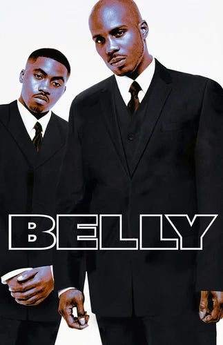 AA0556 Belly Film By Hype Williams 1998 Movie Poster 11x17 - Picture 1 of 9