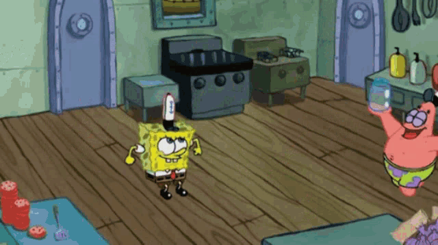 Spongebob Jar GIF - Spongebob Jar Lid - Discover & Share GIFs
