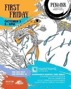 Picture for 'OCTOBER FIRST FRIDAY: PEN & INK' event