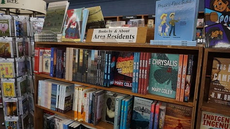 Brace Books & More is stocked with books, gifts, home goods and unique items and is locally-owned by Tara Anson
