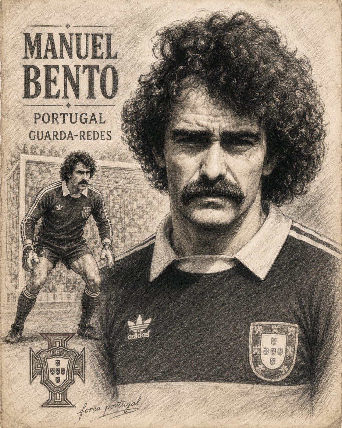 a sketch of Manuel Bento