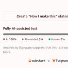 SubStack/Pangram is Scanning the SubStack Corpus for AI-Generated Content, & Labelling It!