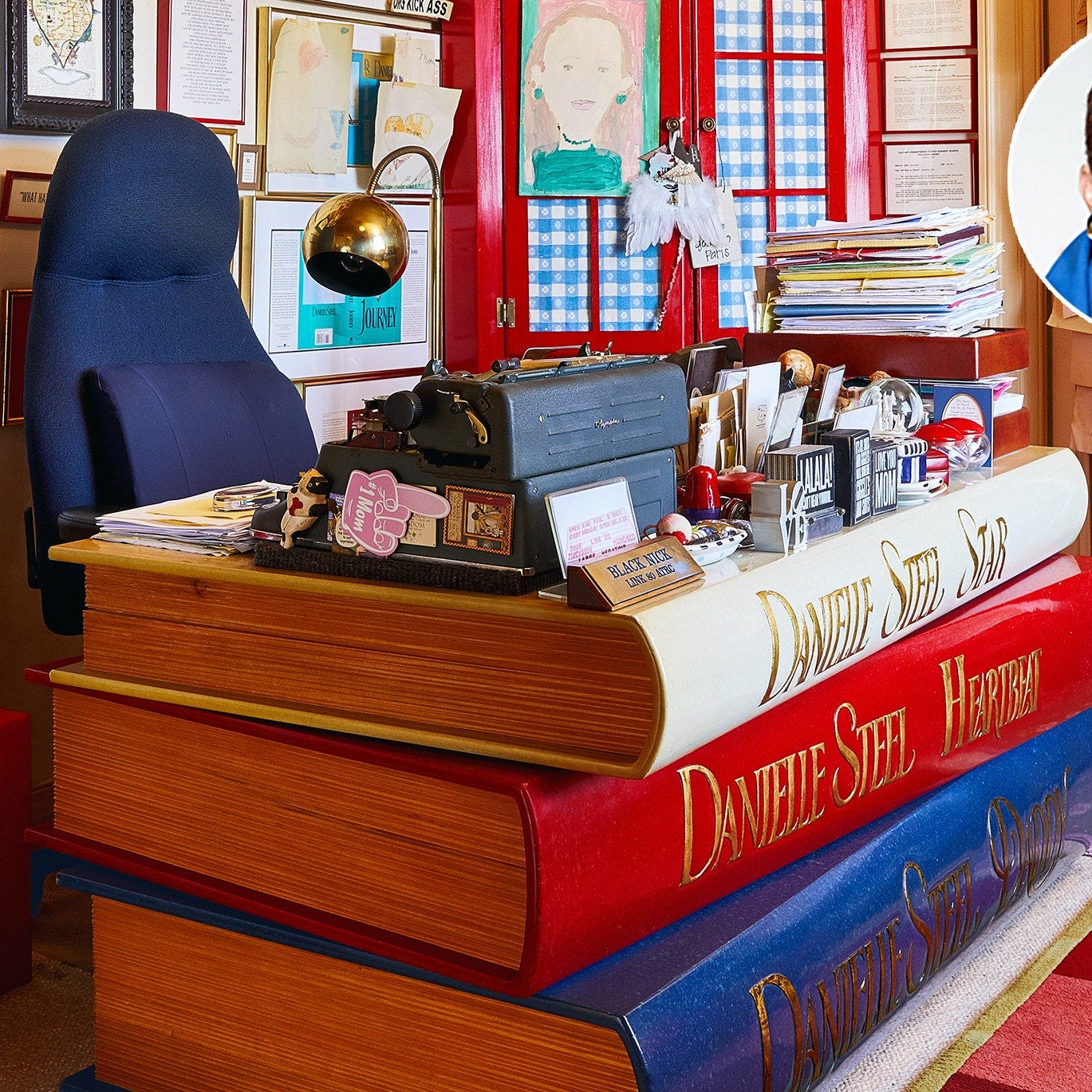 Danielle Steel's Desk Is Unlike Anything You've Ever Seen | Vanity Fair