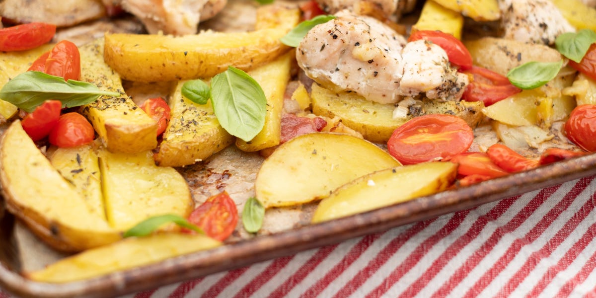 Sheet Pan Italian Herb Chicken