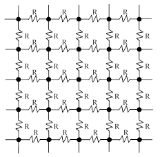 Infinite Grid of Resistors