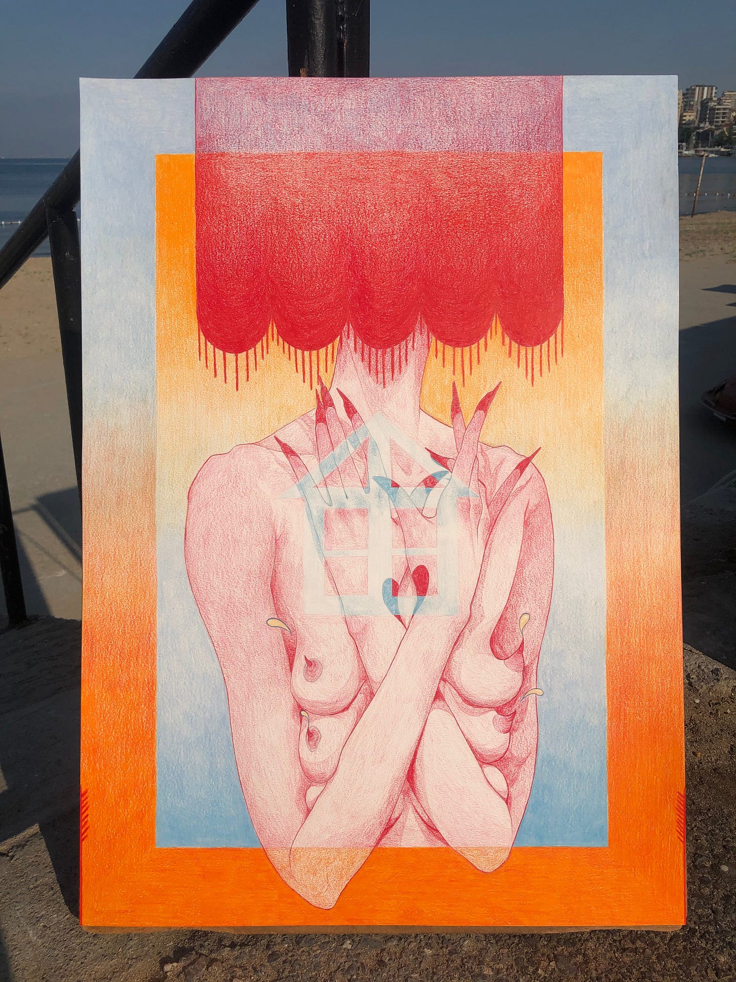 “You May Not See Küble, But Can You Feel Her?” by Zeynep Samioglu (2020)