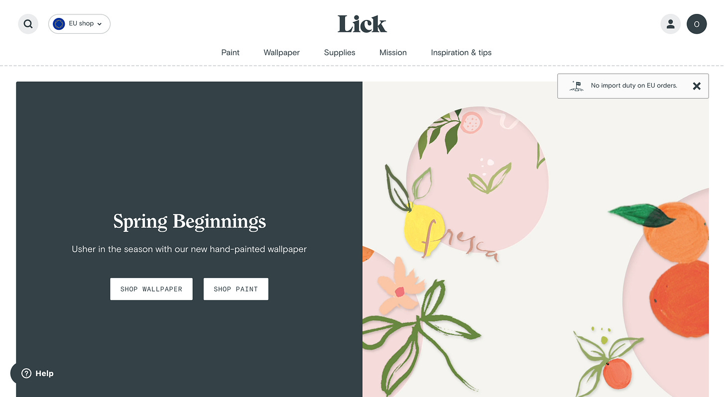 How Would We Personalize Lick’s Online Store to Create Tailored Experiences