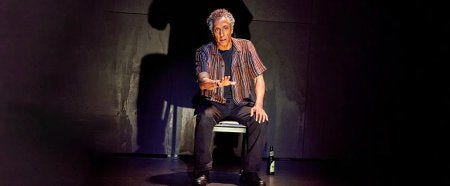 Andre Royo dan son spectacle "Drinking in America" Andre Royo dan son spectacle "Drinking in America"