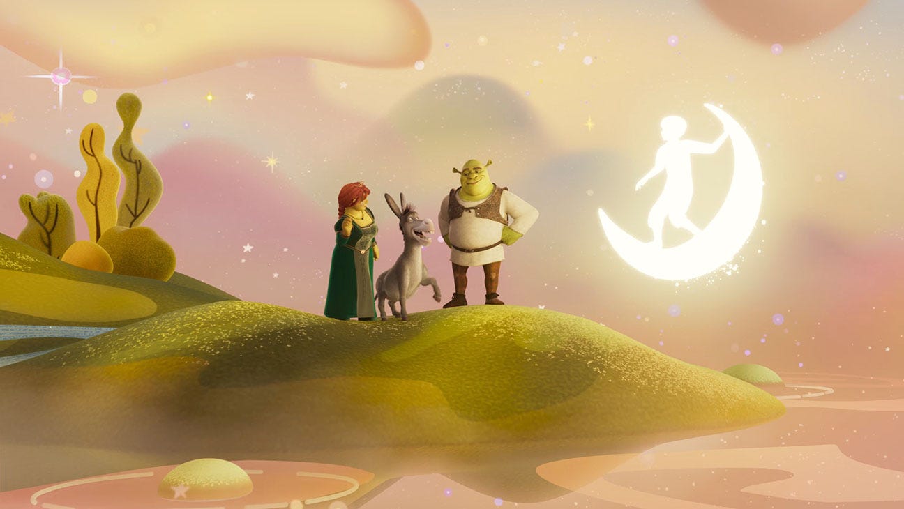 Shrek, Fiona and Donkey