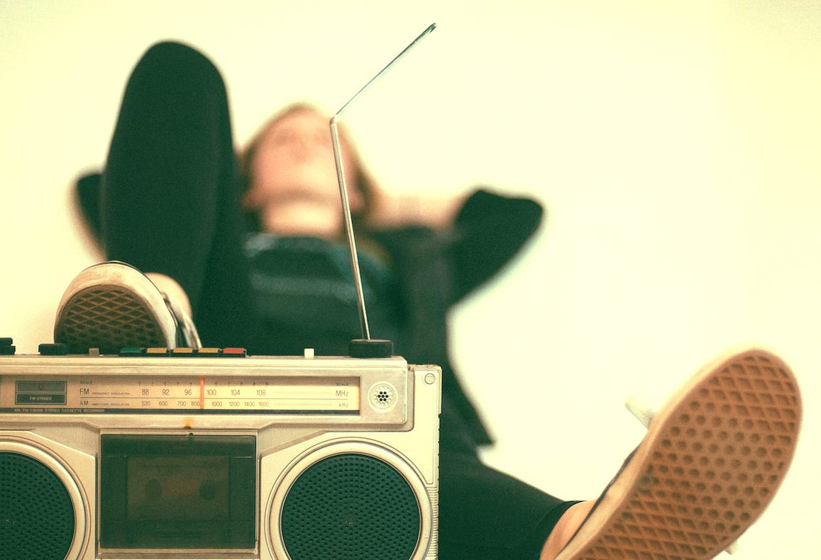 I always loved music and listening to the radio.