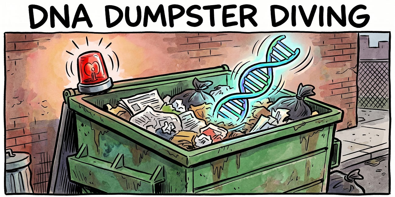 DNA Dumpster Diving — Omar Investigation