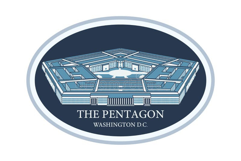 Vector Logo of the United States Department of Defense. the Pentagon Stock Illustration - Illustration of modern, line: 257723165 Vector Logo of the United States Department of Defense. the Pentagon Stock Illustration - Illustration of modern, line: 257723165
