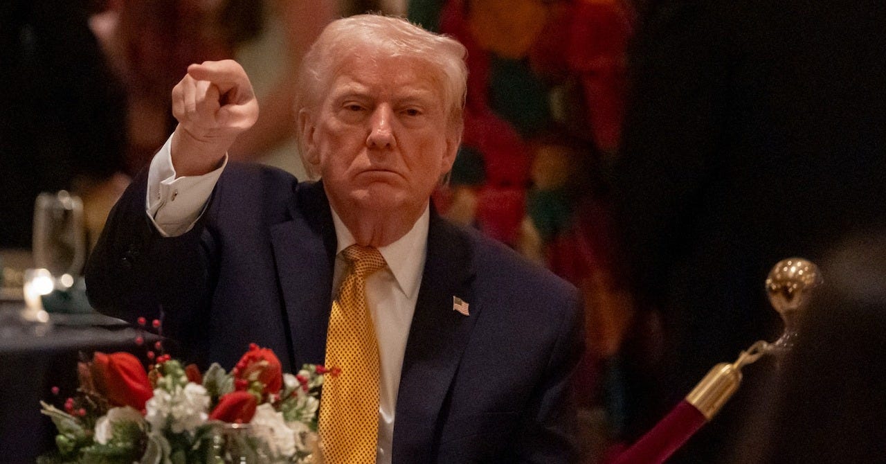 Trump Christmas message 2025: President trashes 'radical left scum' in  Truth Social post - al.com