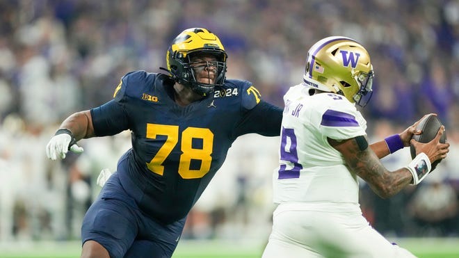 Kenneth Grant in NFL draft: 'I think I'd like to play for the Lions'