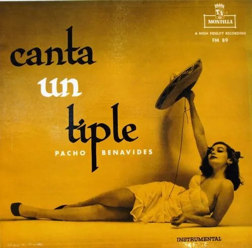 Cover art for Canta un tiple by Pacho Benavides