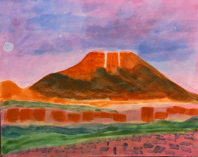 Watercolor play