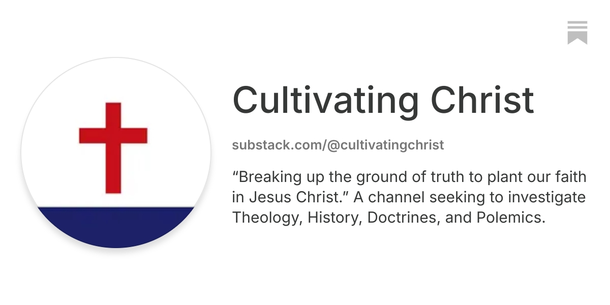 Cultivating Christ | Substack