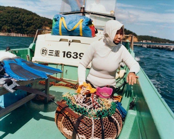 Kimiyo, an Ama freediver