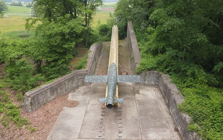 The ‘Nazi Rail Guns “Zeroed In” on London’ of June 1945