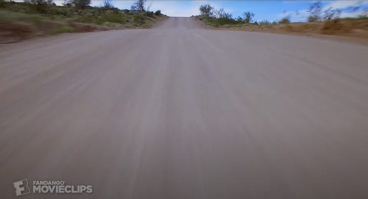 Stills from Vanishing Point, Sugarland Express, Raising Arizona, and Fast and Furry-ous (1949)