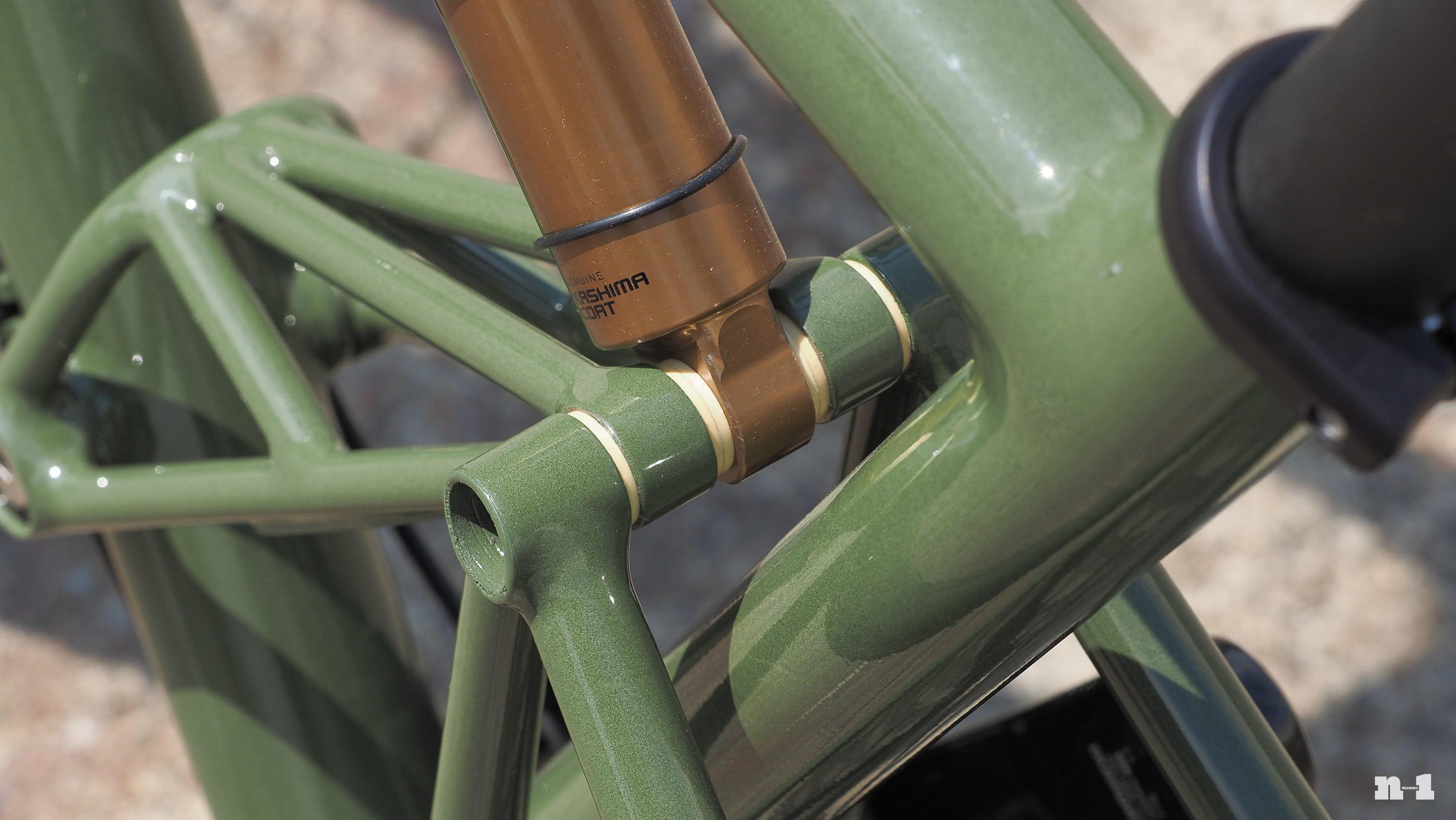 Black Cat Bicycles full-suspension mountain bike Igus bushings