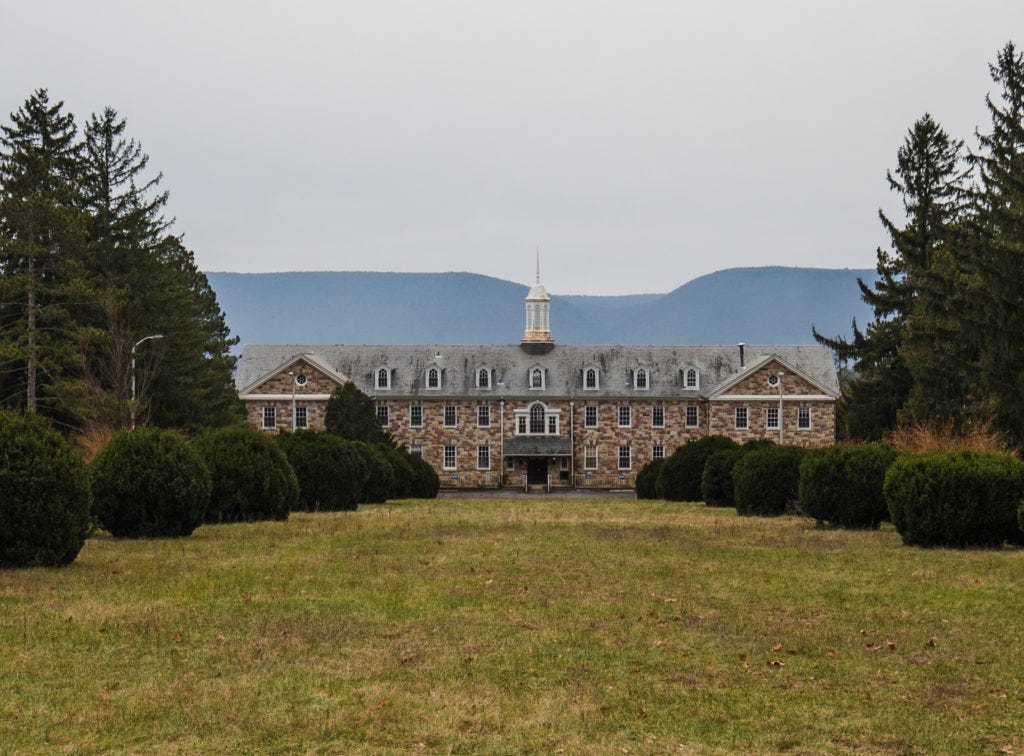 abandoned laurelton state village pennsylvania