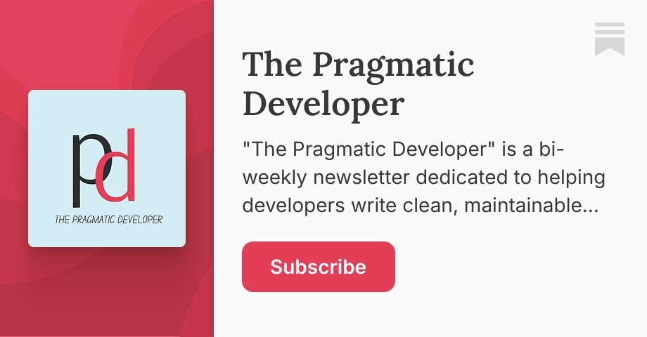 The Pragmatic Developer | Juntao Qiu | Substack