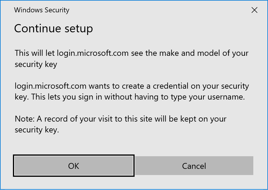 Security Key Prompt - 3 Security Key Prompt - 3