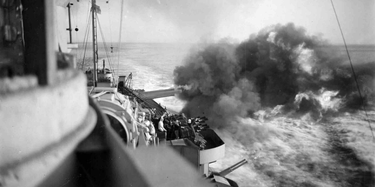 Naval gunfire proves decisive