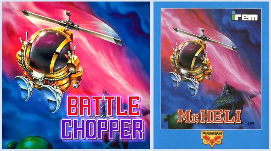 The Classic Arcade and Console Era (1972-1989) - Battle Chopper