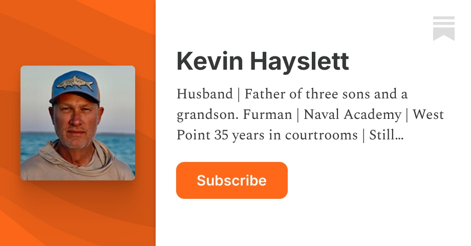Kevin Hayslett | Substack