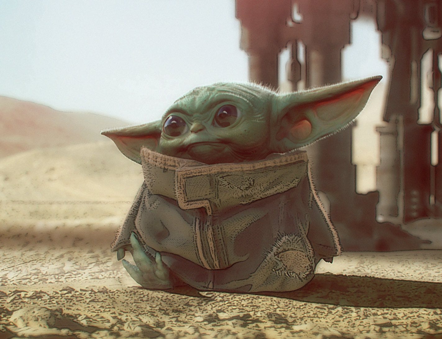 Image result for baby yoda