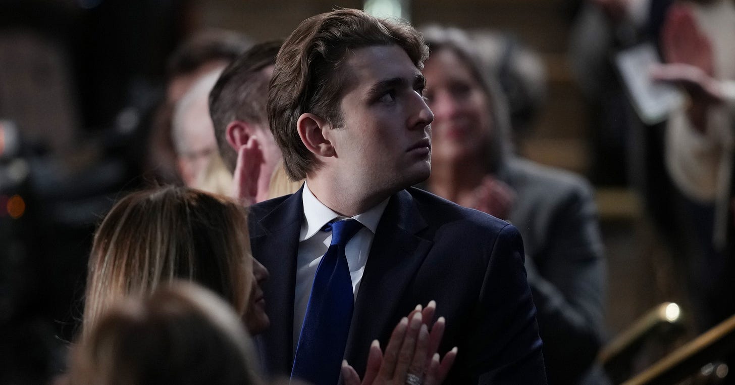 House Democrat wants Barron Trump to testify about 'political interference' in Andrew and Tristan Tate extradition | The Independent House Democrat wants Barron Trump to testify about 'political interference' in Andrew and Tristan Tate extradition | The Independent