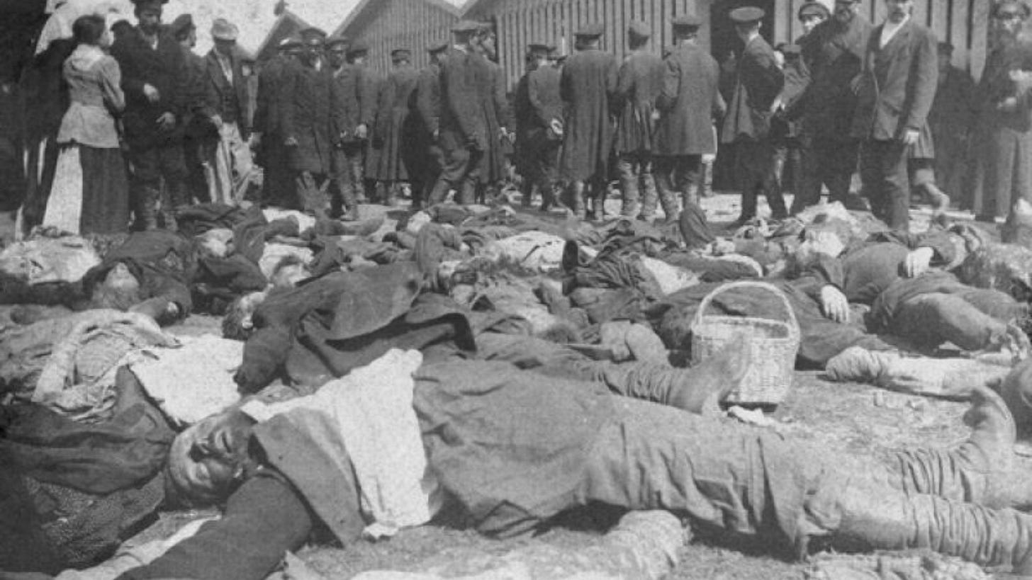 The outcome of the Khodynka Tragedy, 1896. The outcome of the Khodynka Tragedy, 1896.