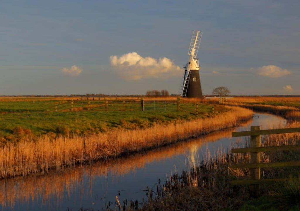 Halvergate Marshes Norfolk