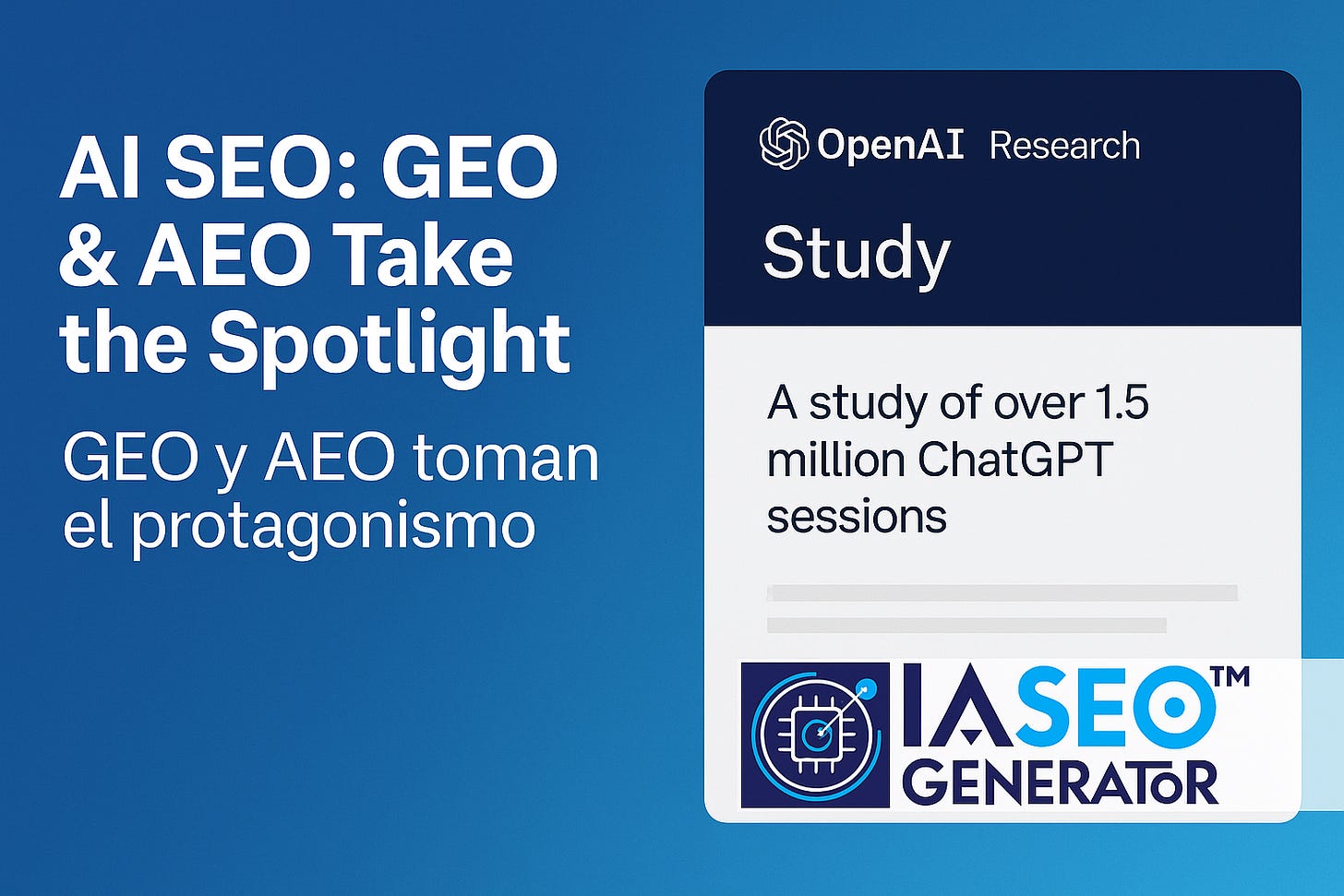 AEO y GEO: el nuevo Internet que entiende tu web
