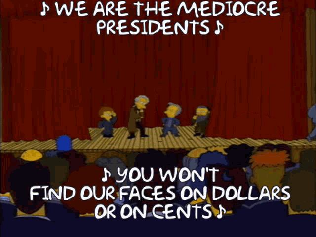 The Simpsons Presidents Day GIF - The Simpsons Presidents Day Medoicre -  Discover &amp; Share GIFs