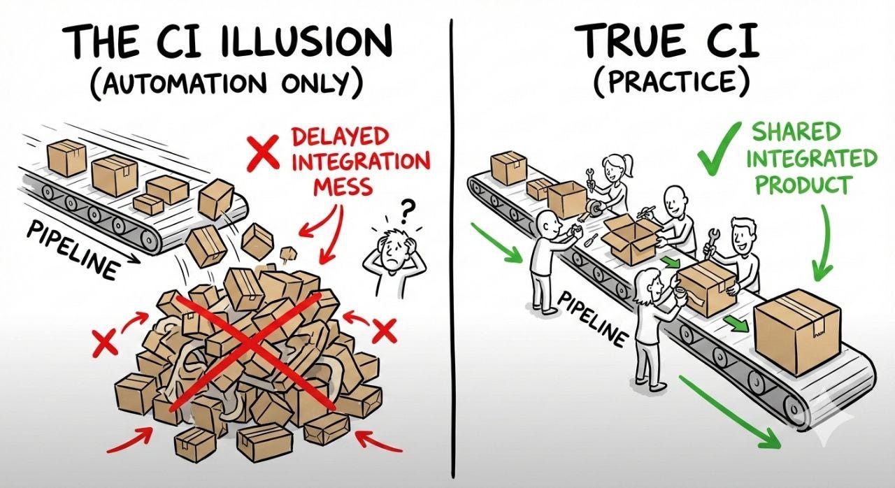 Trunk-based development is not a Git trick. It is what continuous ...