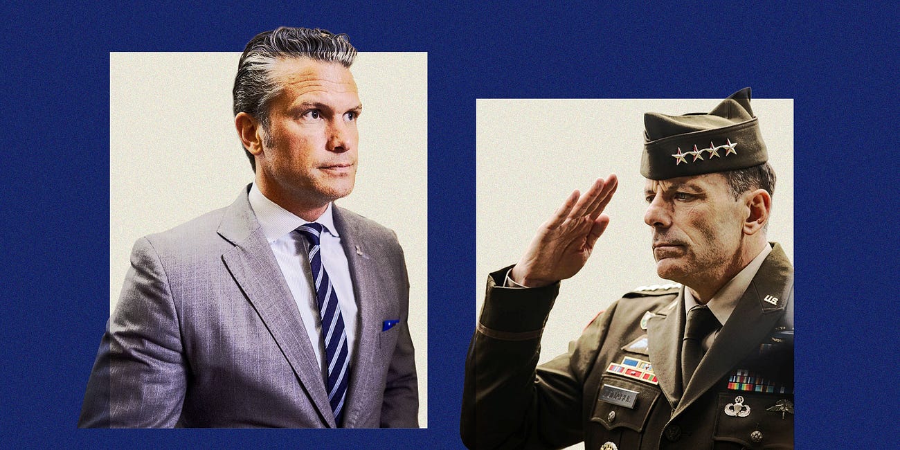 Is Pete Hegseth Firing the Wrong General?