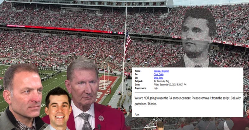 Special Investigation: Ohio State aborted planned moment of silence after Charlie Kirk's killing