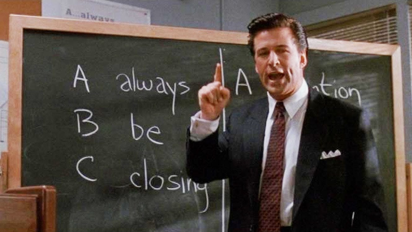Alec Baldwin's Glengarry Glen Ross Scene | Know Your Meme