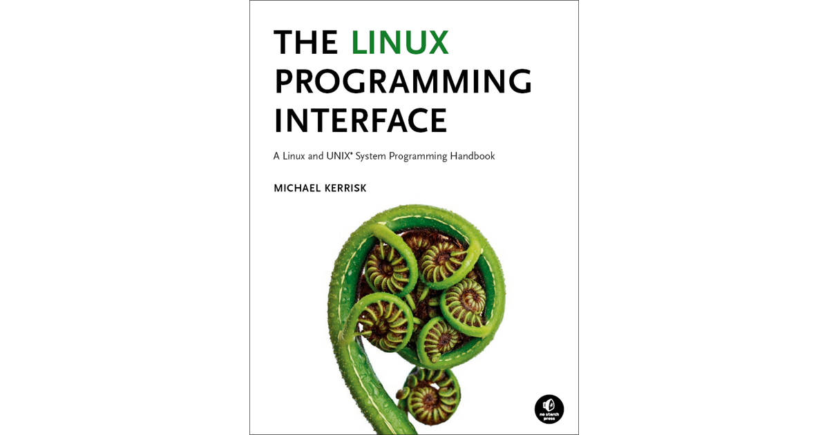 Book cover: The Linux Programming Interface