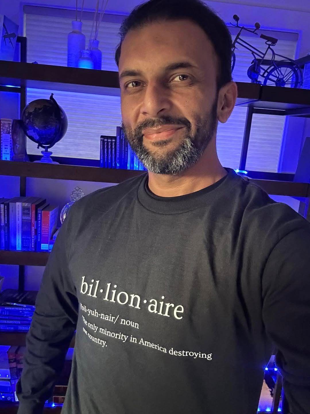 May be an image of one or more people, beard and text that says '松 bil-lion Mbil-yuh hbil-yuh-nair/noun aire Wneonly Ibil-yuh-nair/ nair/ noun bsountry. onlymino only minority in America America destroying' May be an image of one or more people, beard and text that says '松 bil-lion Mbil-yuh hbil-yuh-nair/noun aire Wneonly Ibil-yuh-nair/ nair/ noun bsountry. onlymino only minority in America America destroying'