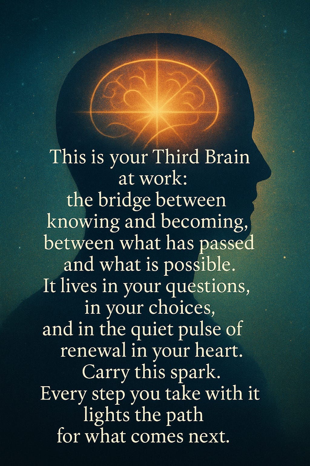 Your Third Brain Is Not Artificial. It Is Amplified Humanity