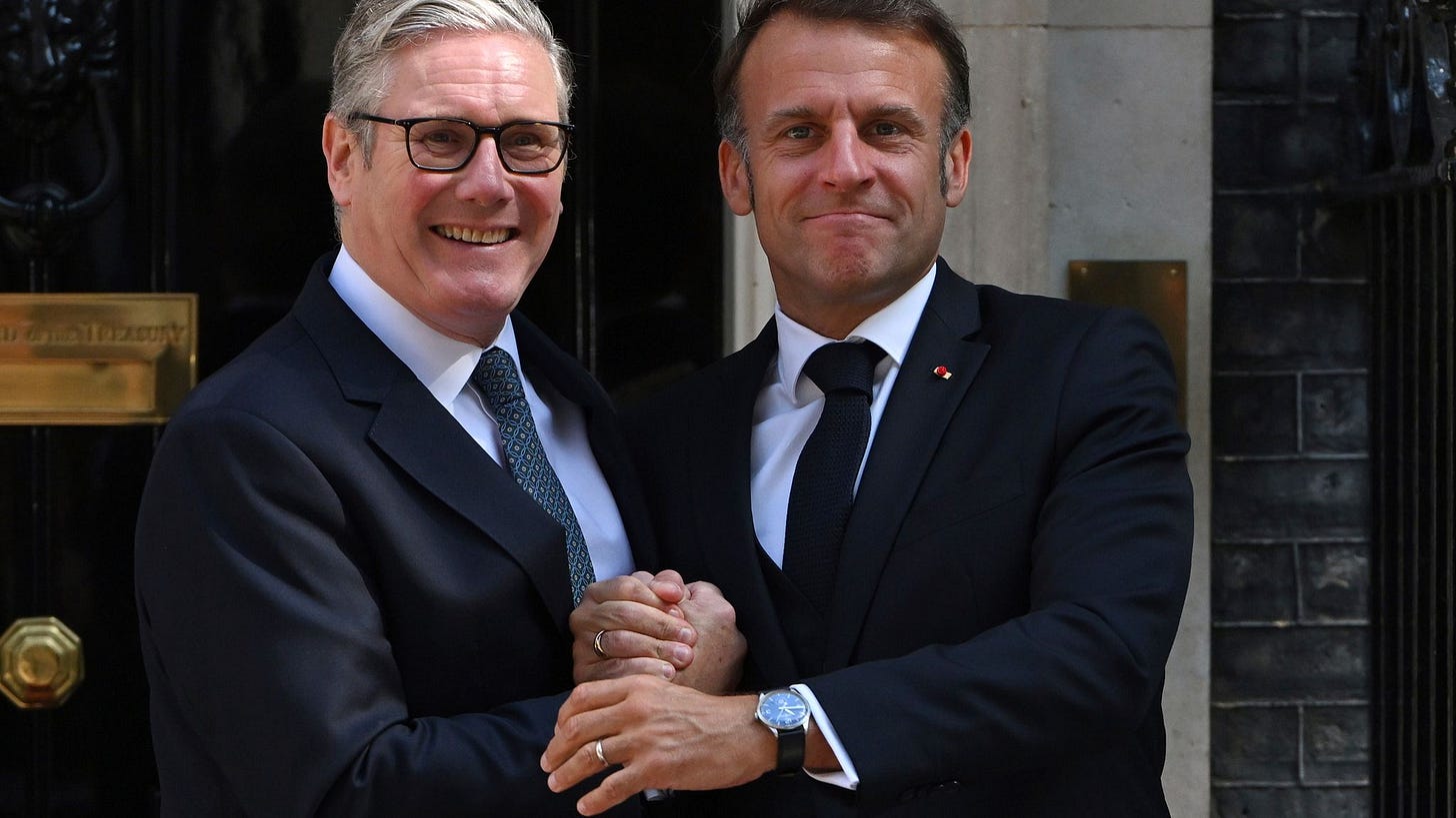 Starmer and Macron agree 'one in, one out' small boat migrants return deal  | Politics News | Sky News
