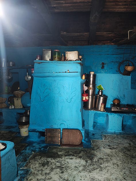 Mud house in madhya pradesh village