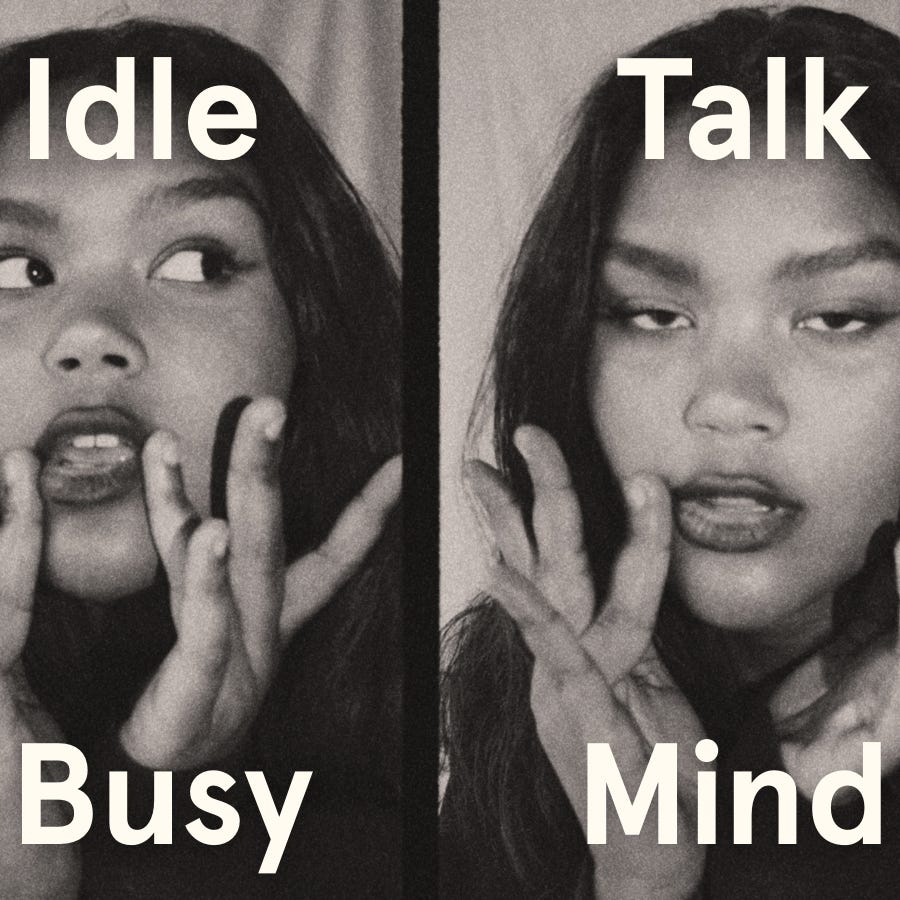 Idle Talk, Busy Mind logo