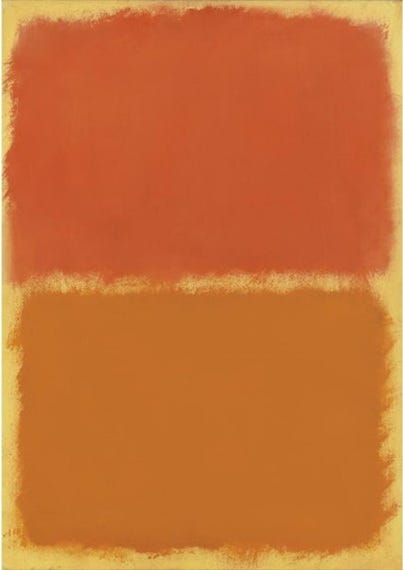 Orange, Red, Orange, 1961 Orange, Red, Orange, 1961