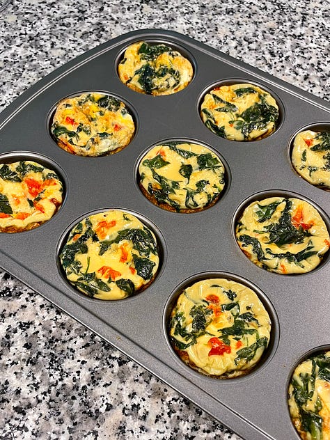 dak bulgogi, dolsot bibimbap, Sichuan spicy cold noodles w/ shredded chicken, miso chicken & mushroom rice, dairy-free creamy roasted red pepper rigatoni w/ baked chicken breast, roasted red pepper & spinach egg bites