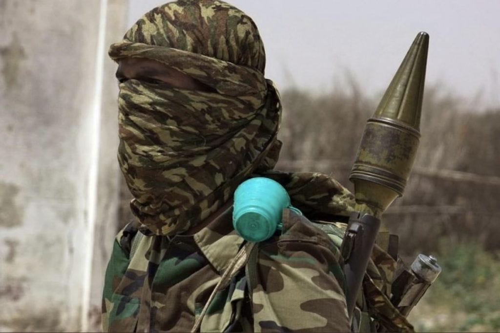 Amniyat solider with grenade launcher equipment Amniyat solider with grenade launcher equipment